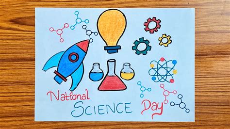 National Science Day February 28 Drawingeasy National Science Day