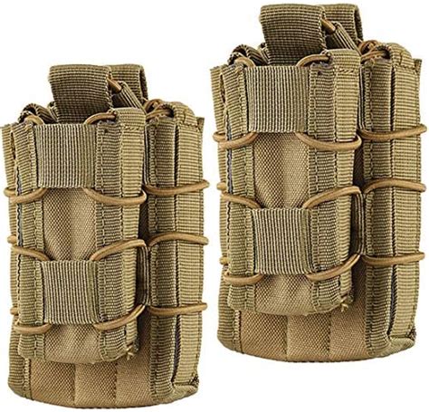 Double Mag Pouch Hoanan Tactical Molle Magazine Pouch Open Top Single