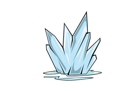 Ice Shard Graphic By Rfg · Creative Fabrica