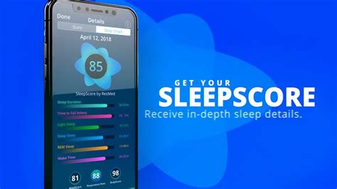 Sleep Score App Measure Your Sleep Quality Resmed