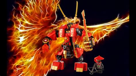 Lego Ninjago Kais Fire Mech Set Review 70500 Youtube