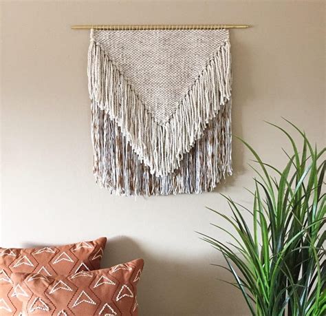 Large Weaving Large Woven Wall Hanging Woven Wall Decor Etsy