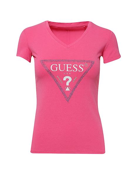 Guess T Shirt Pink S