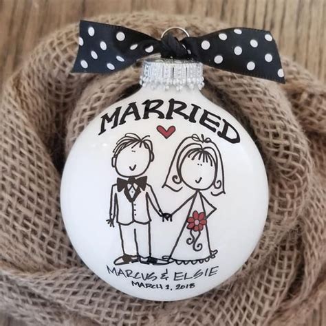 See actions taken by the people who manage and post content. MARRIED BRIDE&GROOM ORNAMENT: CURRENT TURNAROUND: 1-3 DAYS ...