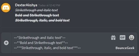 Html deprecated this tag and it shouldn't be used in html5. Discord Text Formatting Guide - Discord Chat Commands ...