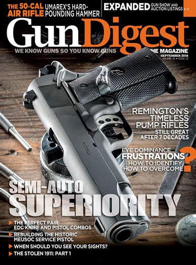 Gun List Magazinerenamed To Gun Digest Magazine Subscription