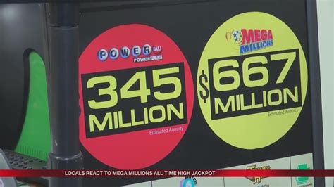 Local residents react to record- breaking Mega Million Jackpot - YouTube