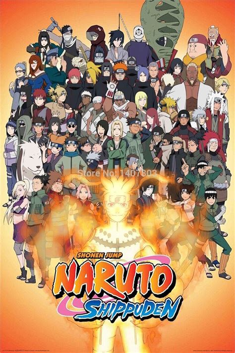 Naruto Shippuden Anime Poster 24x36 Inch Fast Shipping New Ebay