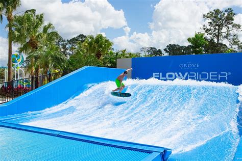 The Grove Resort And Spa Surfari Water Park Flowrider Official The