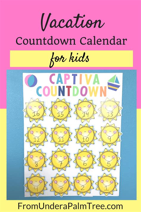 Kinder Holiday Mix Countdown Calendar Printable Student Success Studio