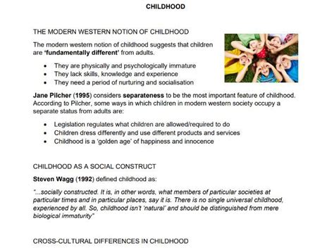 Aqa A Level Sociology Families And Households Complete Condensed Notes Pdf Teaching Resources