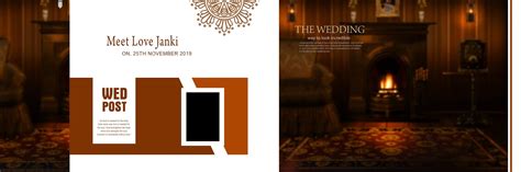 Psd Wedding Photo Album Design Templates 2019 Latest