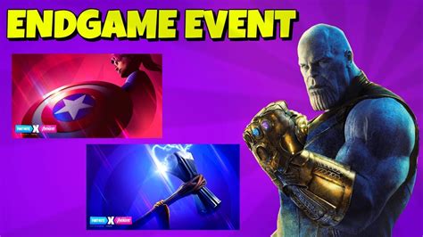 Fortnite Avengers Endgame Event What To Expect Youtube