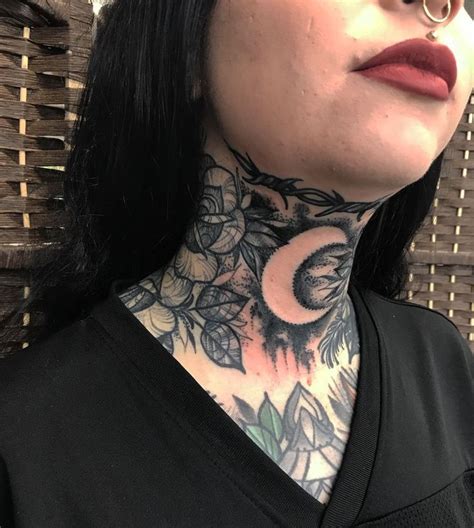 16 amazing throat tattoo designs tremendous throat tattoos pictures neck tattoos women throat