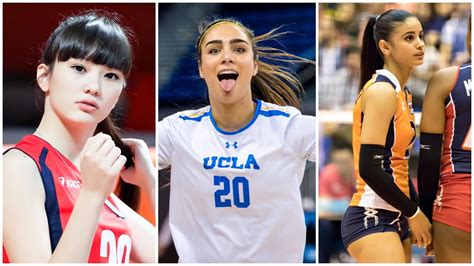 Top 10 Most Beautiful Volleyball Players 2018 Hd Yout