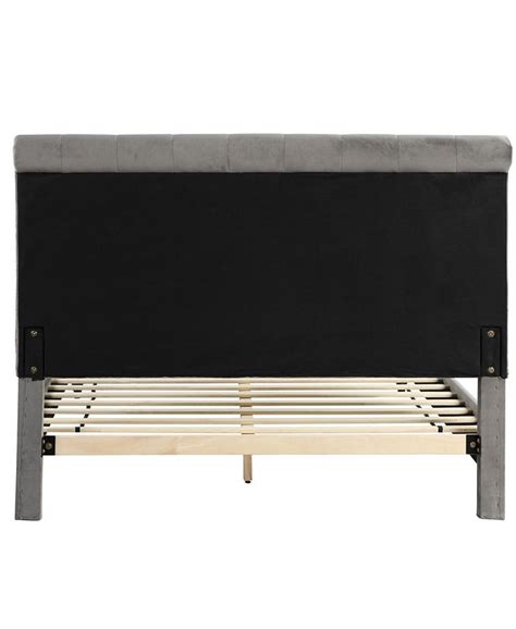 Best Master Furniture Ashley Tufted Fabric Platform Bed King Macys