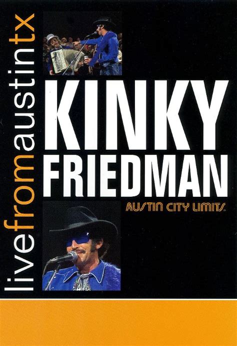 Best Buy Live From Austin Tx Kinky Friedman Dvd 1977