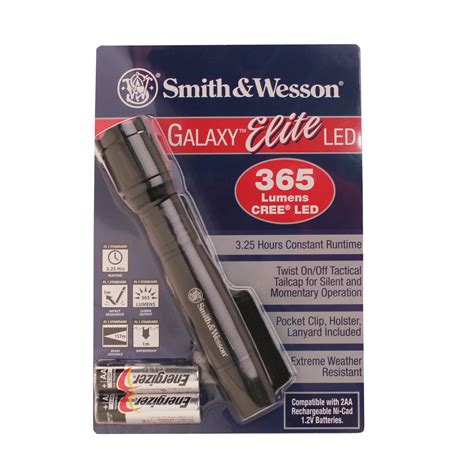 Smith And Wesson Galaxy Elite Tactical Cree Led Flashlight