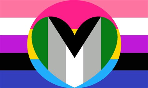 Pansexual Demigreyromantic Genderfluid Combo Pride Flag Beyond Mogai