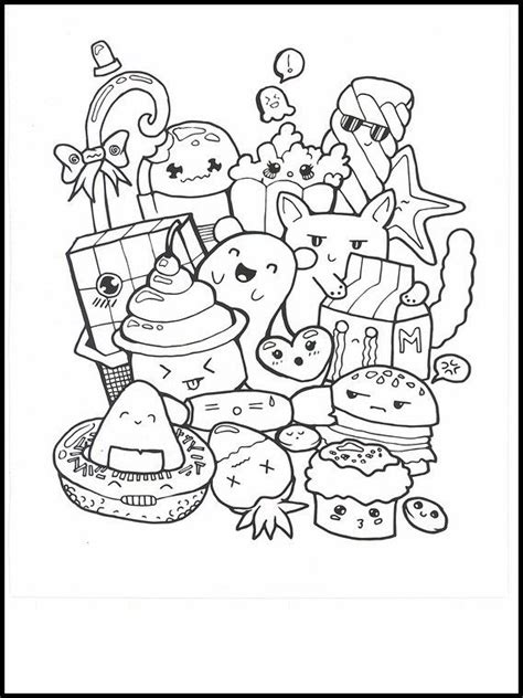 Startseite » zubehör » bücher » manga malen. Kawaii 2 Ausmalbilder für Kinder. Malvorlagen zum ausdrucken und ausmalen | Dibujos, Dibujos ...