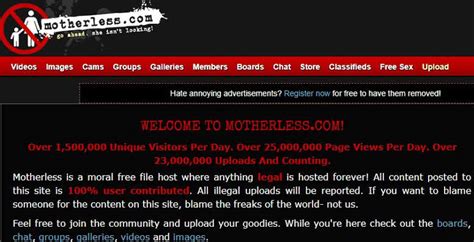 Análise de Motherless e 12 melhores sites de pornografia GRATUITA como