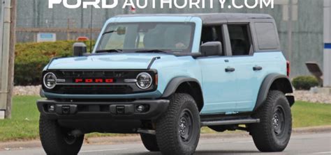 Ford Bronco Oates Potentially Spotted With Blacked Out Items