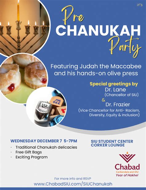 Pre Chanukah Party With The Chancellor