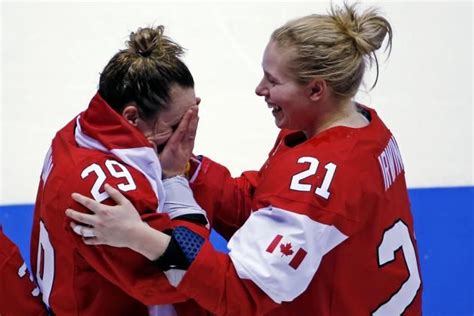 after one of the greatest women s gold medal games in olympic history it was team canada that