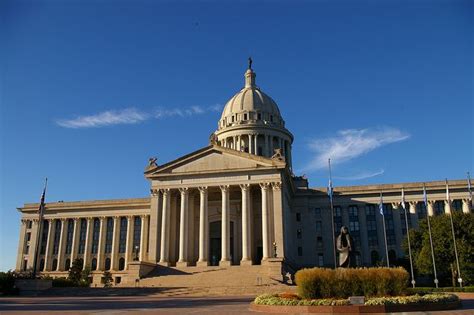 Outside Of The Oklahoma Capital Building Flickr Photo Sharing