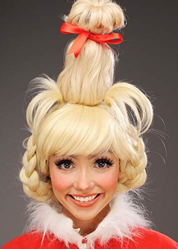 Buy Magic Box Womens The Grinch Style Blonde Cindy Lou Who Wig Online