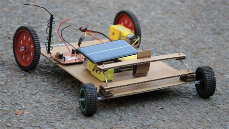 How To Make A Car Remote Control Steering Car Using Cardboard Youtube