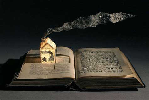 Impressive Book Sculptures And Cut Out Illustrations
