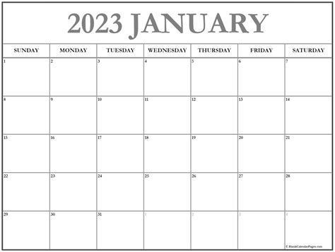 Printable January 2021 Calendar Templates 123calendarscom January