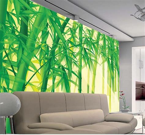 Custom 3d Photo Wallpaper Room Mural Sunshine Bamboo