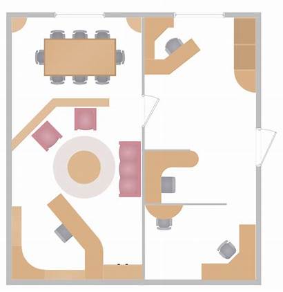 Layout Office Plan Plans Interior Building Floor