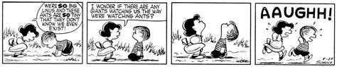 Charles M Schulz Museum On Twitter This Strip Was Published On August 24 1955 🐜