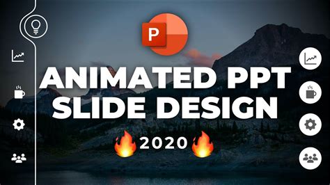 Animated Powerpoint Slide Design Tutorial 2020 Youtube