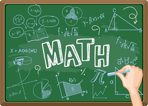 Doodle Math Font With Math Objects 4454873 Vector Art At Vecteezy