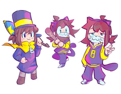 A Hat In Time Nyakuza Metro Tumblr A Hat In Time Character Design