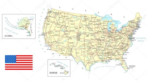 Mapa De Texas Con Nombres Y Carreteras Ilustración De Estados Unidos