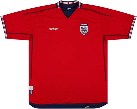 2002 04 England Away Shirt Excellent 810 L