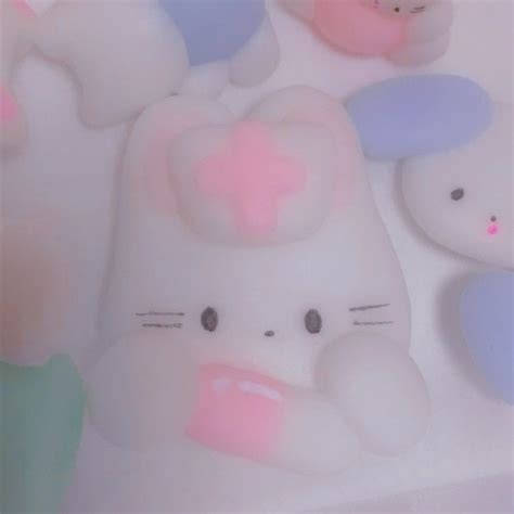 Squeaky Forbidden Totem Pastels Bubbles Bunny Aesthetics Snacks