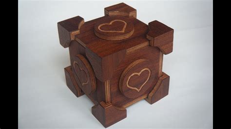 Check out our puzzle boxes selection for the very best in unique or custom, handmade pieces from our puzzles shops. portal companion cube wooden puzzle box - YouTube
