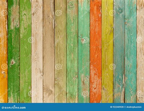 Old Colorful Wood Planks Texture Or Background Stock Photo Image Of