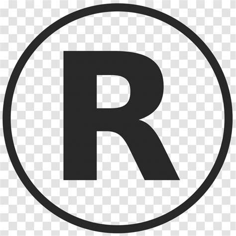 Registered Trademark Symbol Logo Copyright Transparent Png