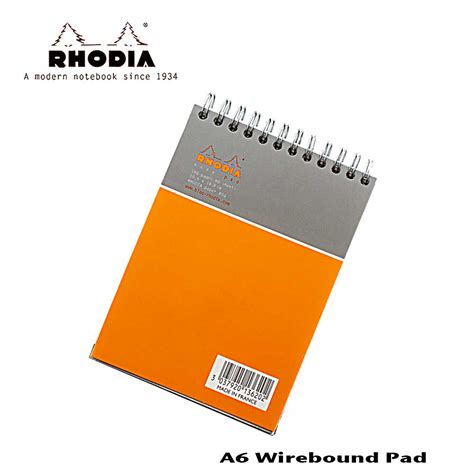 rhodia wire bound pad 4 x 6 ready to ship from