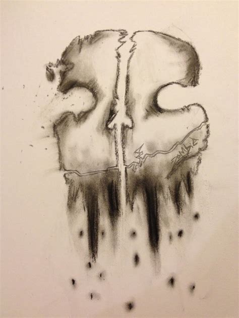 Call Of Duty Ghosts Logo By She Wolf1 On Deviantart