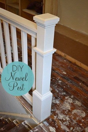 Shop through a wide selection of stair newel posts at amazon.com. DIY Newel Post Tutorial | Stair remodel, Foyer decorating ...
