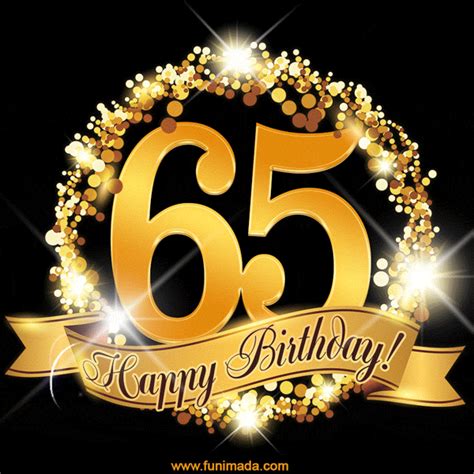 43 Happy Birthday Animated  T Happy 65th Birthday Animated 
