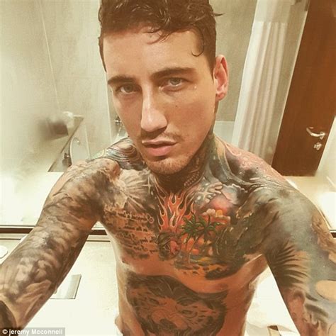 Jeremy Mcconnell Shirtless In Selfie As He Vows To Never Talk About Stephanie Davis Daily Mail